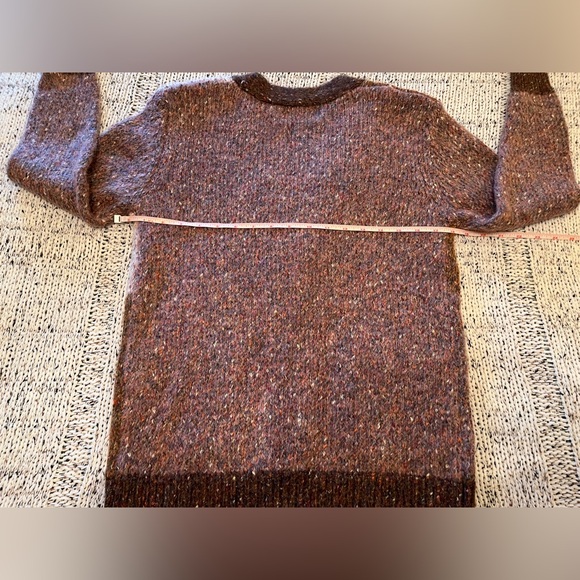 Lush Women’s Colorblock Button-down Cardigan Sweater Pink Brown Size S, NWOT - Picture 4 of 6